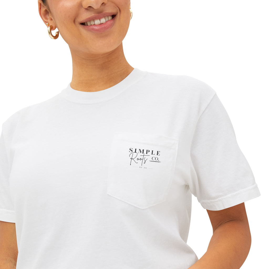 Mom Fuel Caffeinated & Medicated Pocket T-Shirt